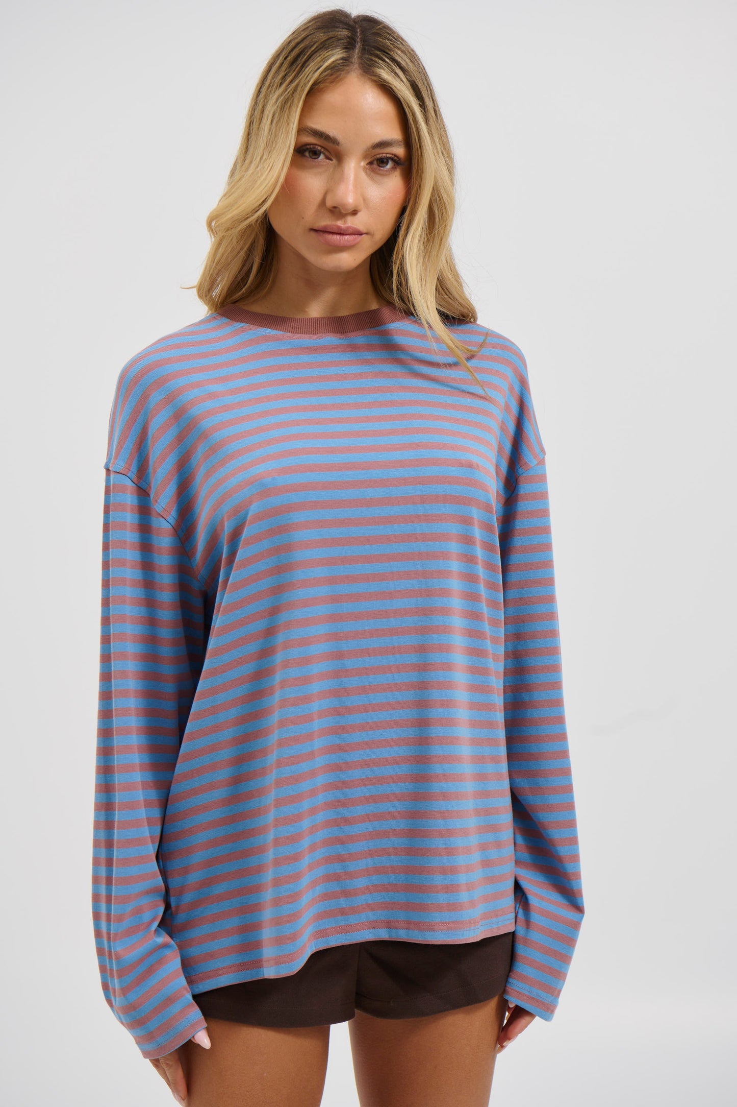 Asher Long Sleeve Chocolate - FINAL SALE