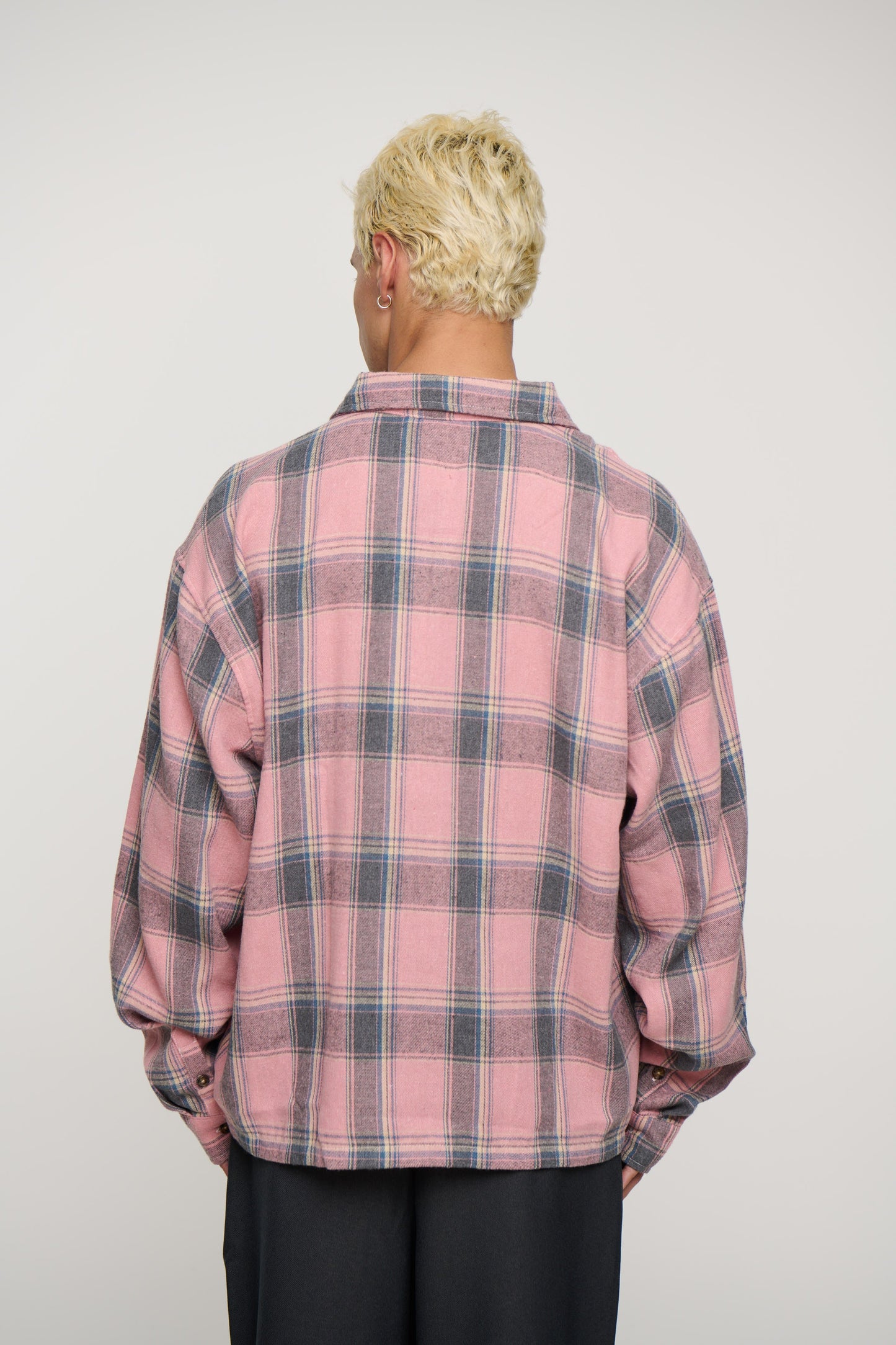 Brooklyn Check Shirt Salmon