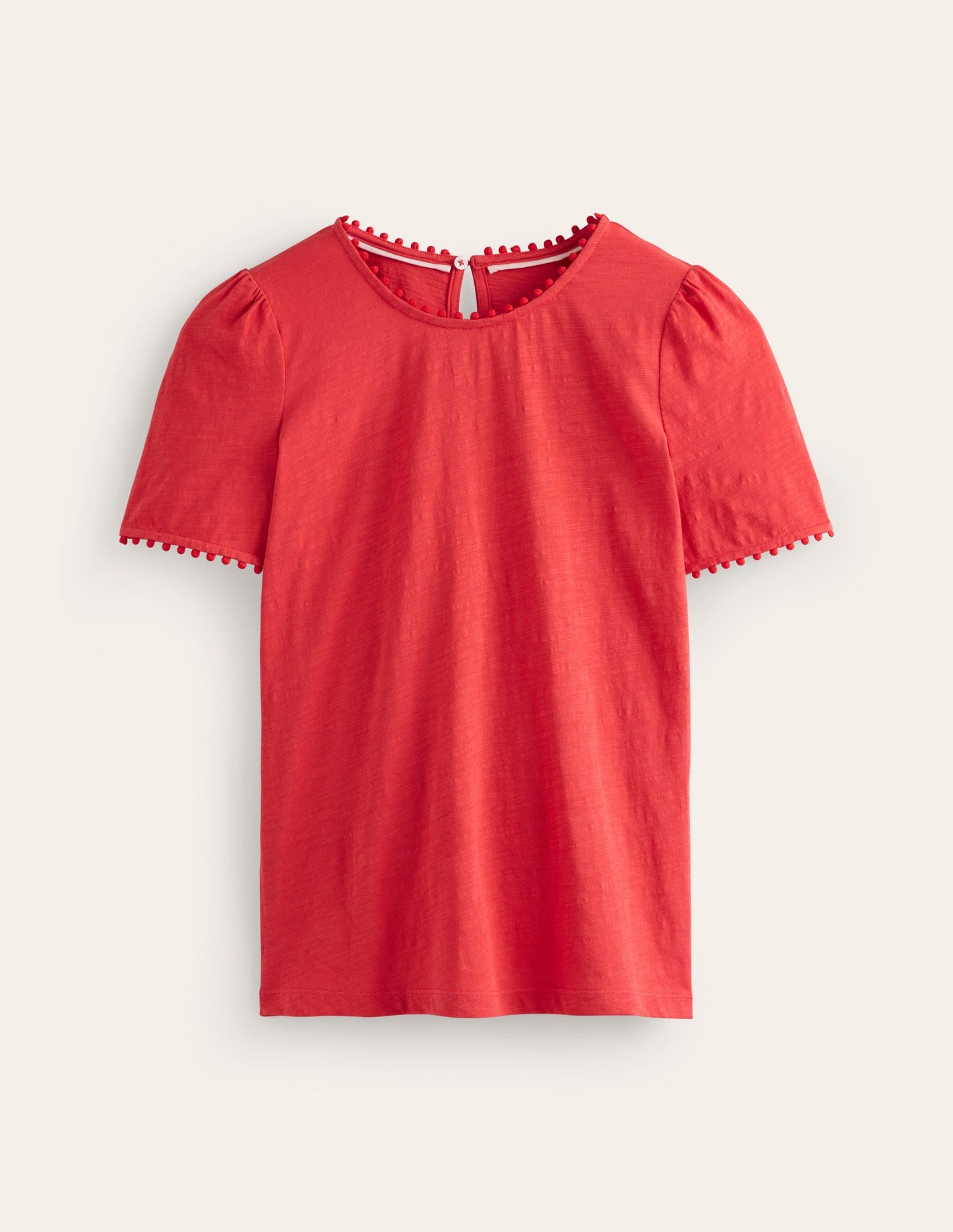 Ali Jersey T-Shirt-Flame Scarlet