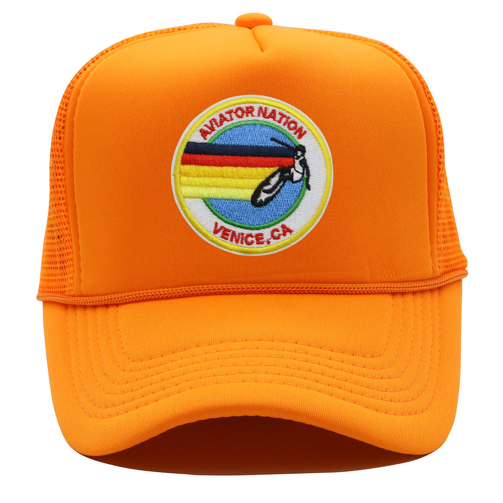 Bass Pro Shops Hat Spring/Summer Embroidery Baseball Cap Outdoor Sports Mesh Cap Cap