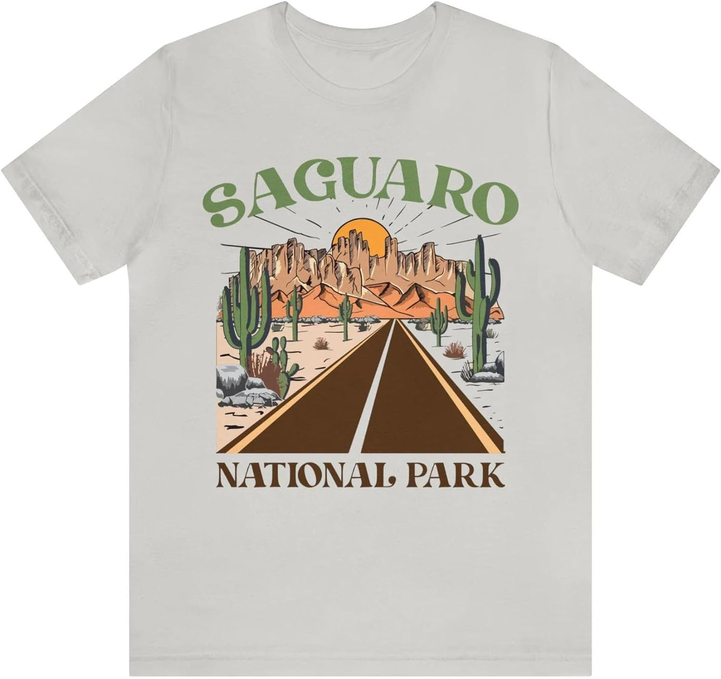 Arizona Saguaro National Park Cactus Mountain Shirt