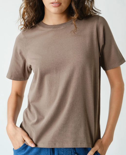 Tried & True Classic Basic Tee (Truffle)
