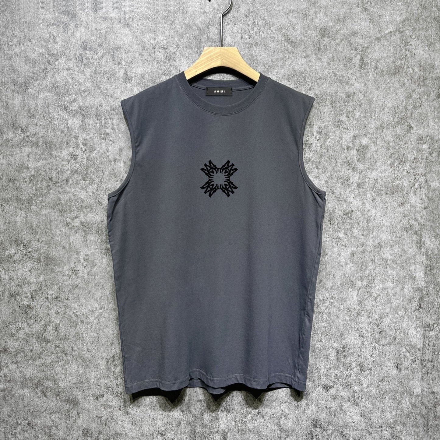 Amiri tank top with small simple letter print
