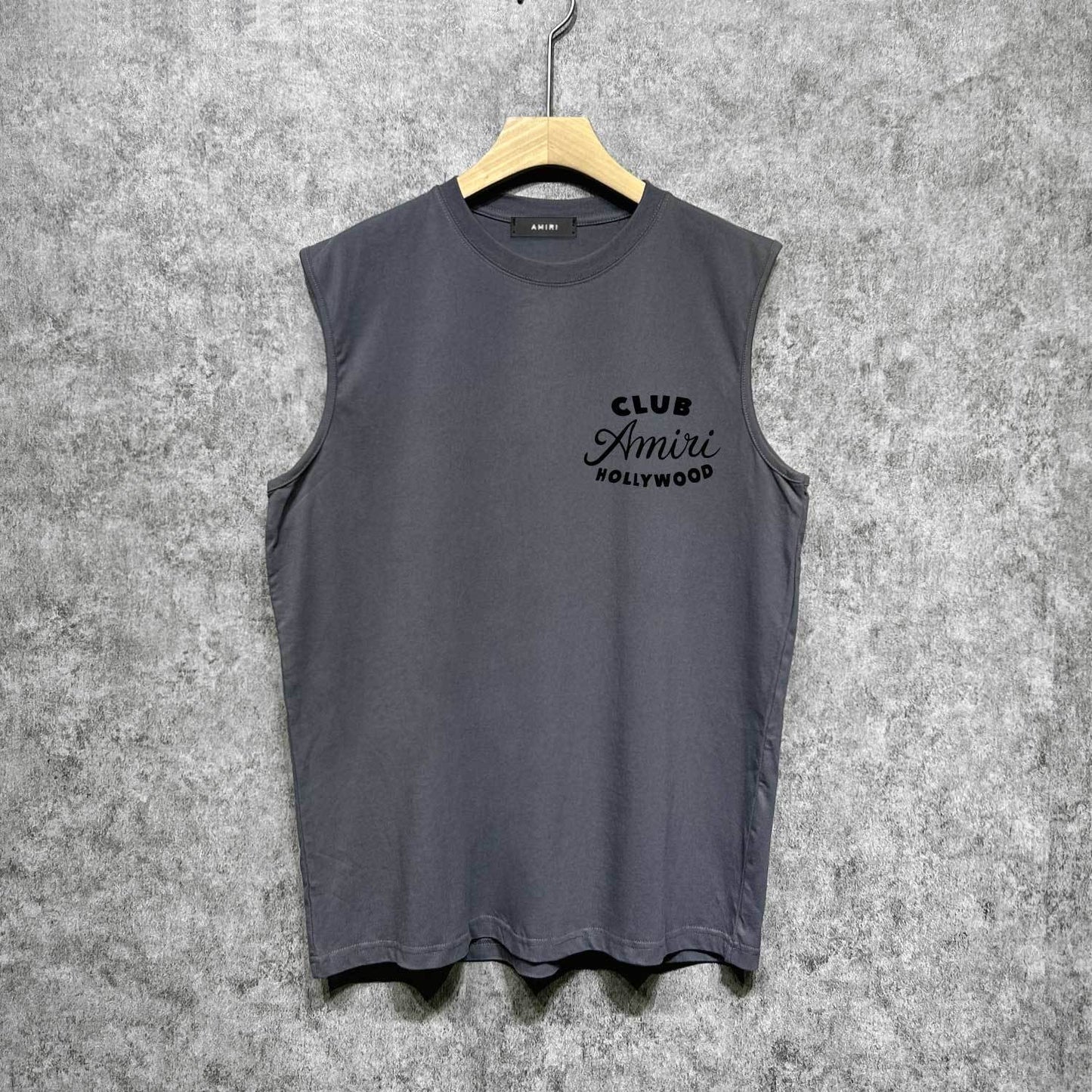 Amiri tank top hollywood club printing