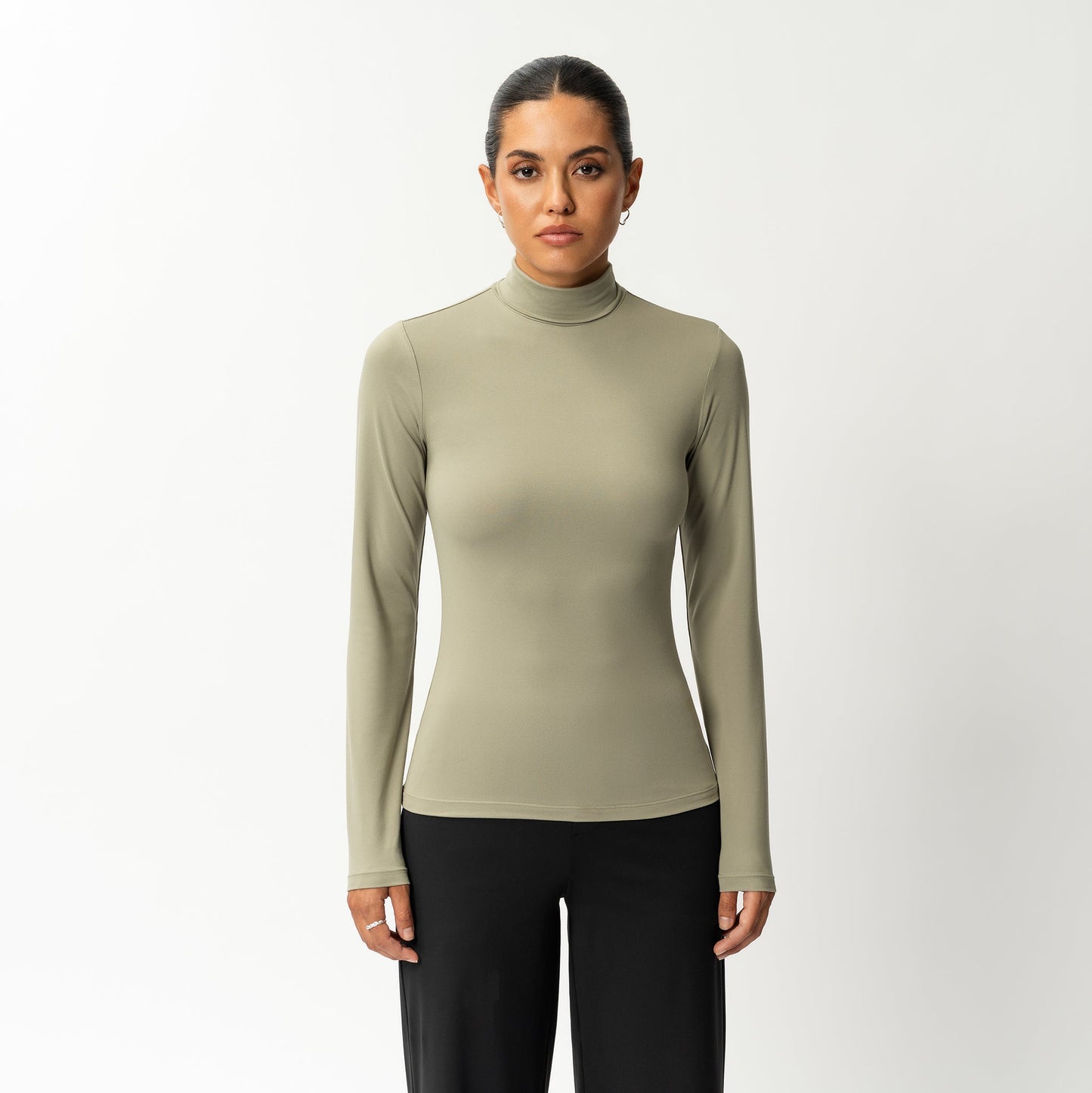 Soft Turtleneck Long-sleeve