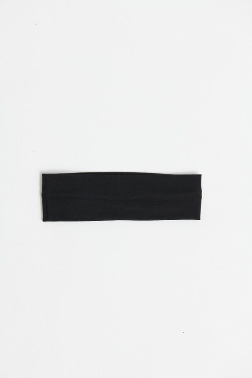 Cotton Headband Black