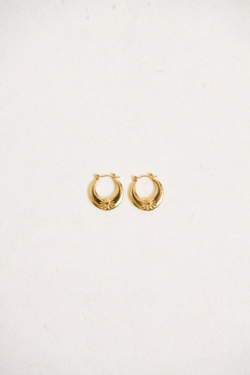 Heidi Hoop Earring Gold