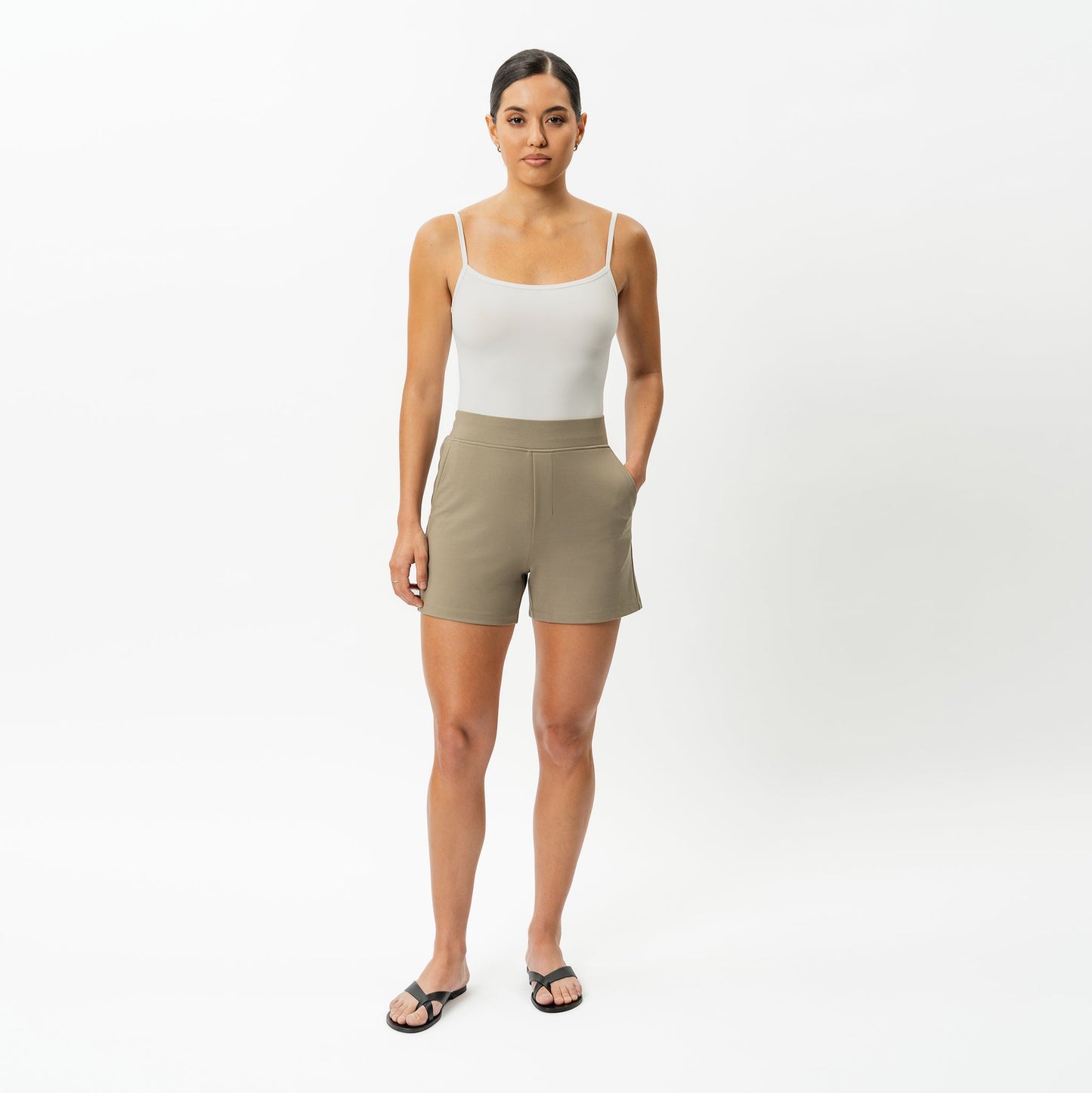 Light Ponte Shorts