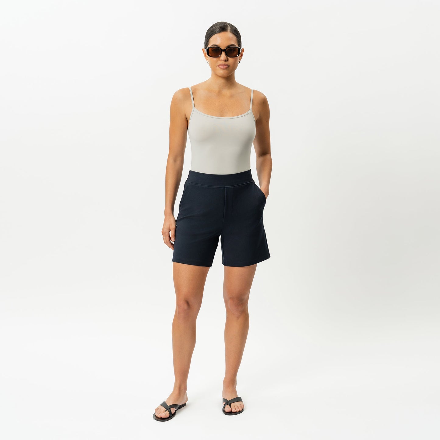 Light Ponte Shorts