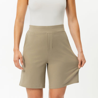 Light Ponte Shorts