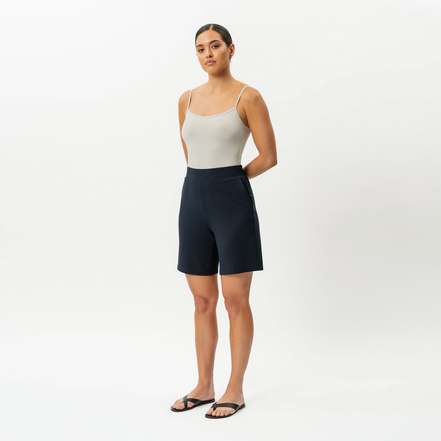 Light Ponte Shorts