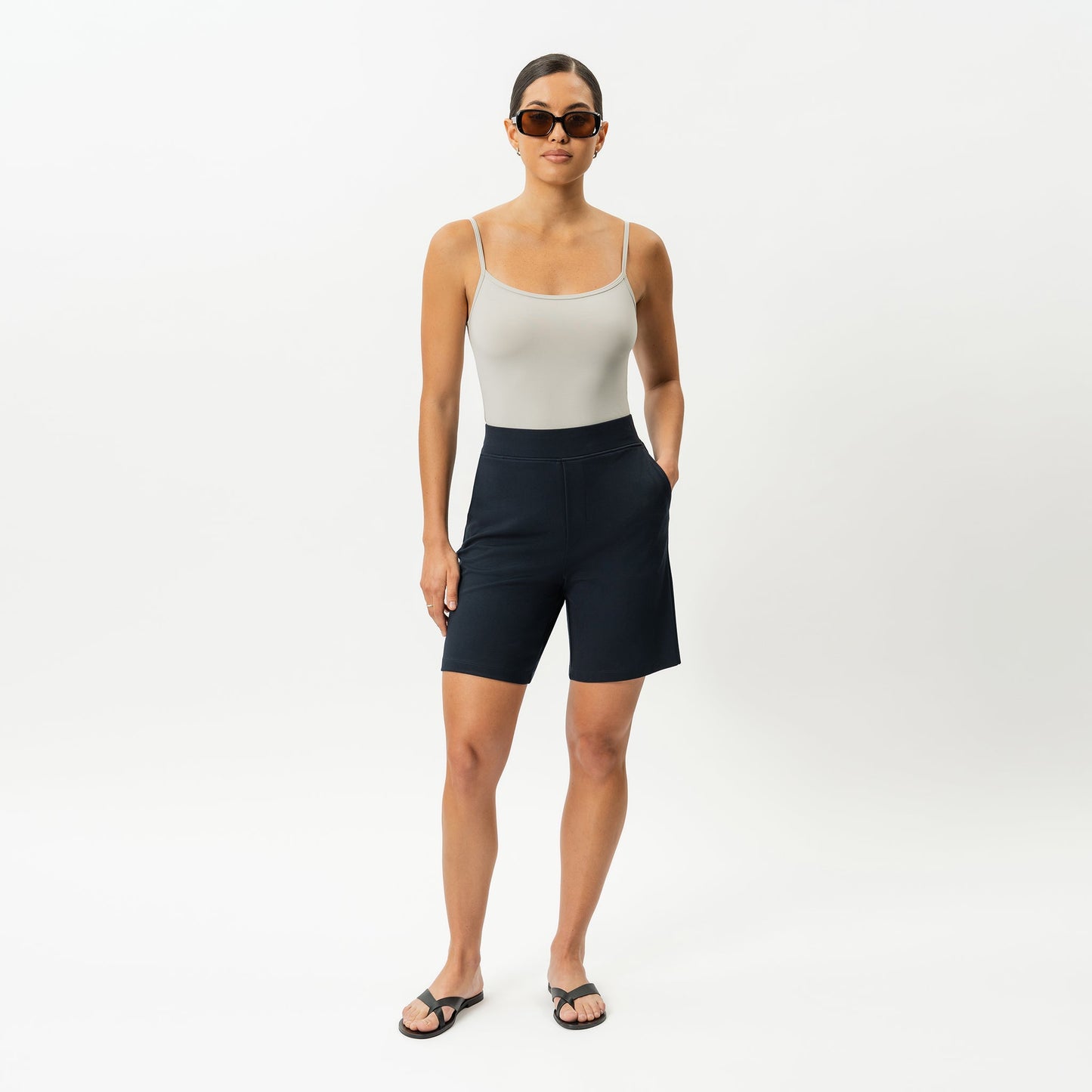 Light Ponte Shorts