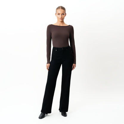Soft Boatneck Long-sleeve