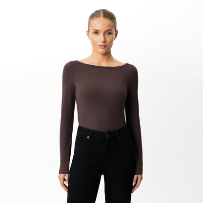 Soft Boatneck Long-sleeve