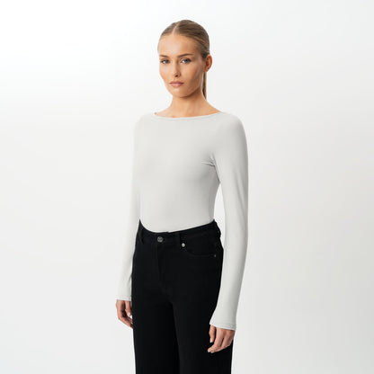 Soft Boatneck Long-sleeve