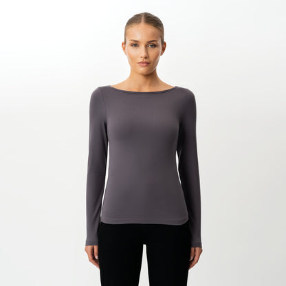 Soft Boatneck Long-sleeve
