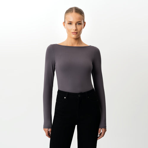 Soft Boatneck Long-sleeve