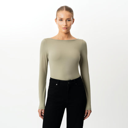 Soft Boatneck Long-sleeve