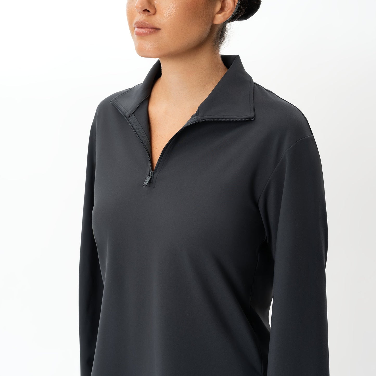 Asana Relaxed Quarter-zip