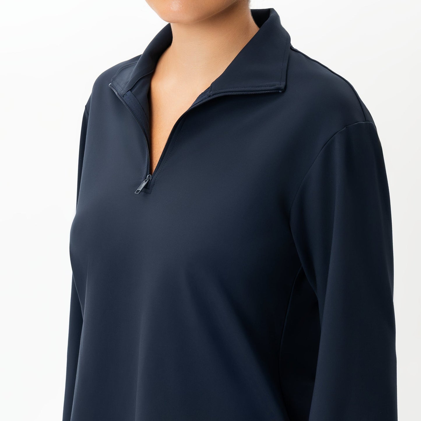Asana Relaxed Quarter-zip