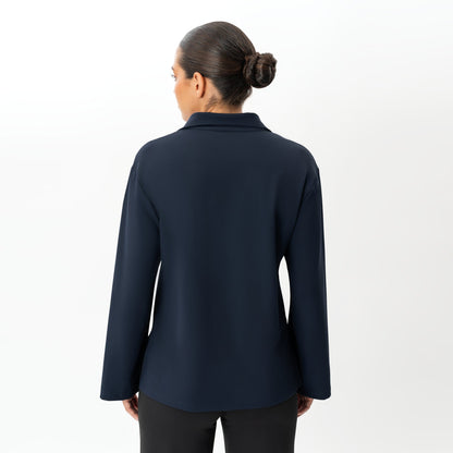 Asana Relaxed Quarter-zip