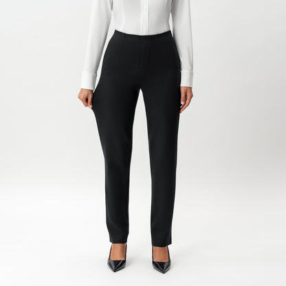 Tailored Ponte Straight Trouser