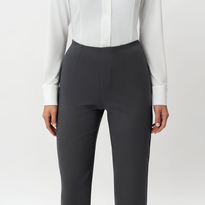 Tailored Ponte Straight Trouser