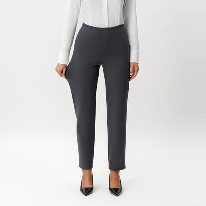 Tailored Ponte Straight Trouser