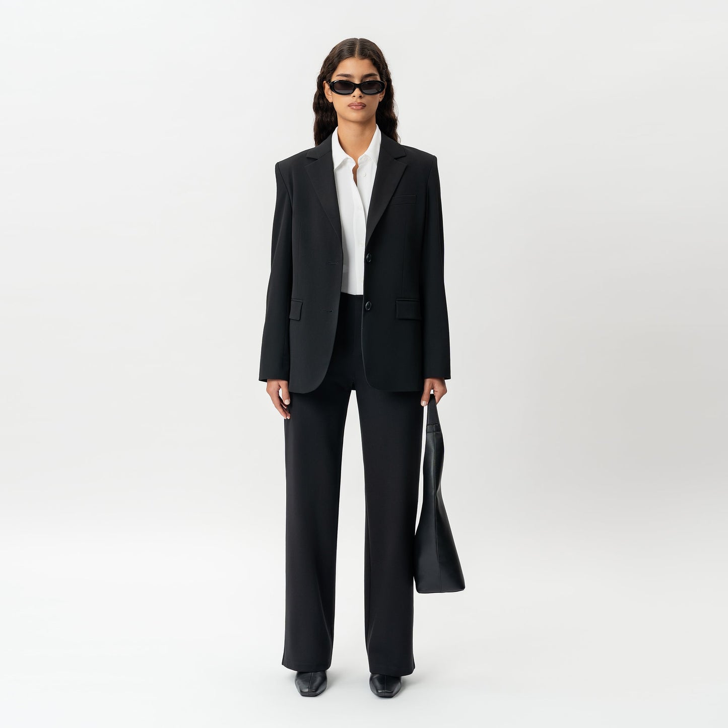 Tailored Ponte Relaxed Trouser