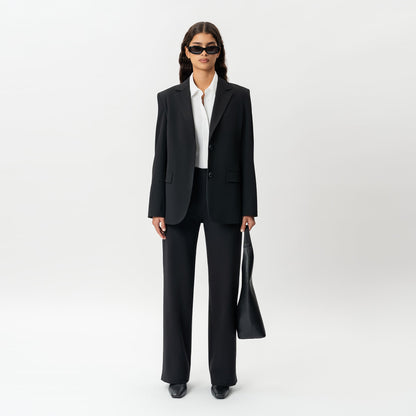 Tailored Ponte Relaxed Trouser