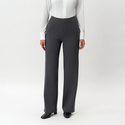 Tailored Ponte Relaxed Trouser
