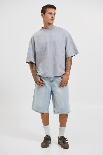 Emmett Box Tee Grey