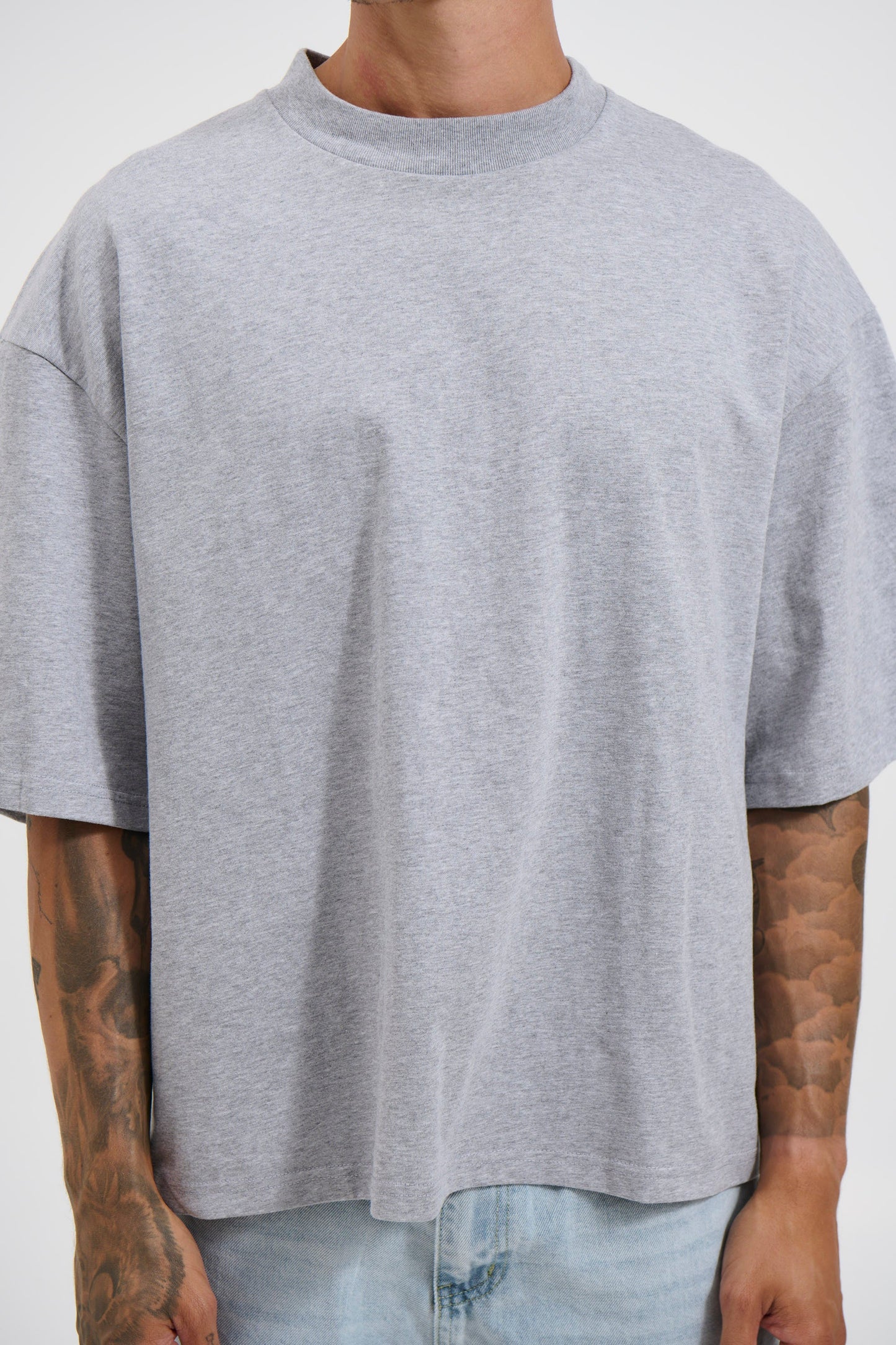 Emmett Box Tee Grey