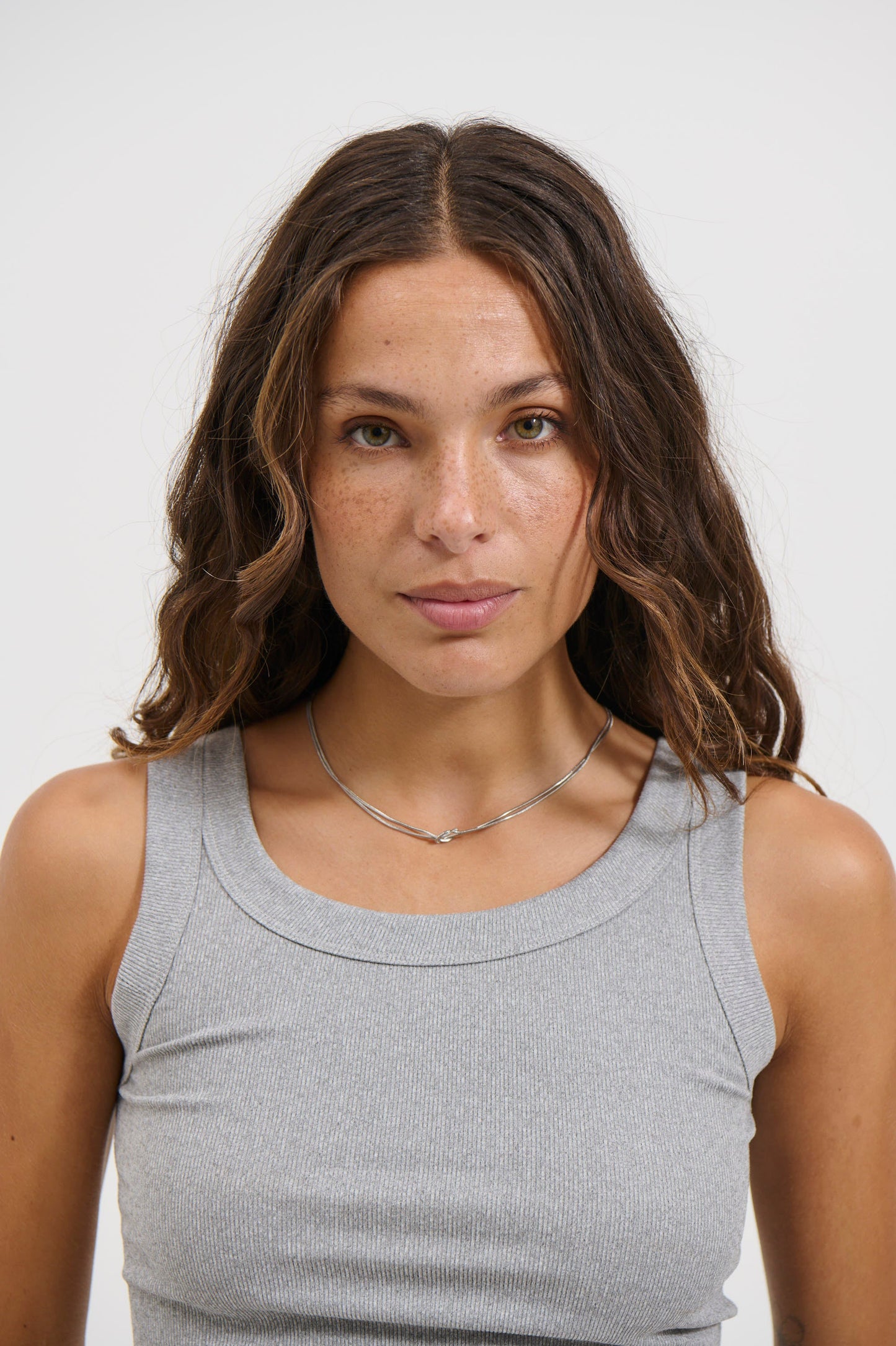 Lou Necklace Silver