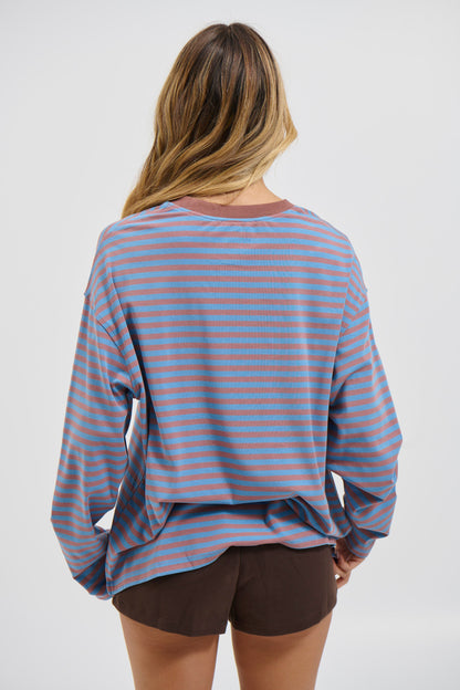 Asher Long Sleeve Chocolate - FINAL SALE
