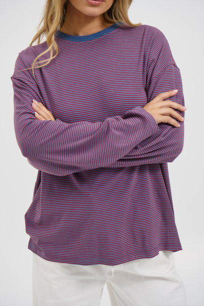Asher Long Sleeve Red - FINAL SALE