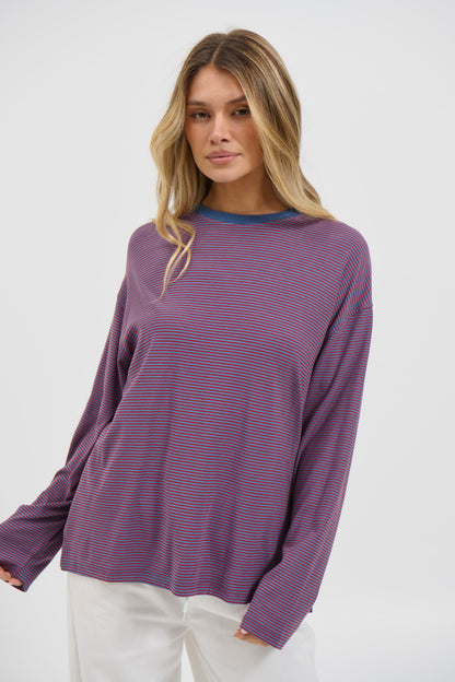 Asher Long Sleeve Red - FINAL SALE
