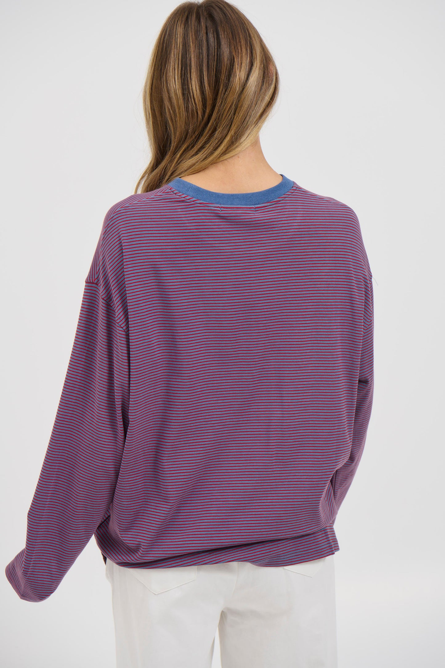 Asher Long Sleeve Red - FINAL SALE