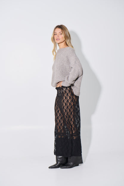 Louise Knit Mocha