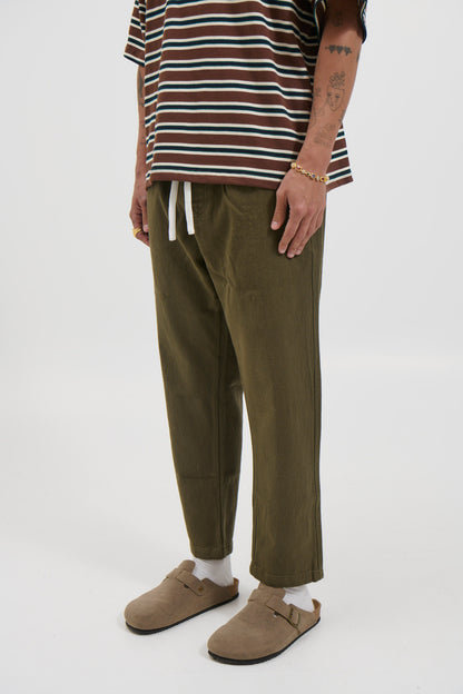Drill Jogger Pant Olive