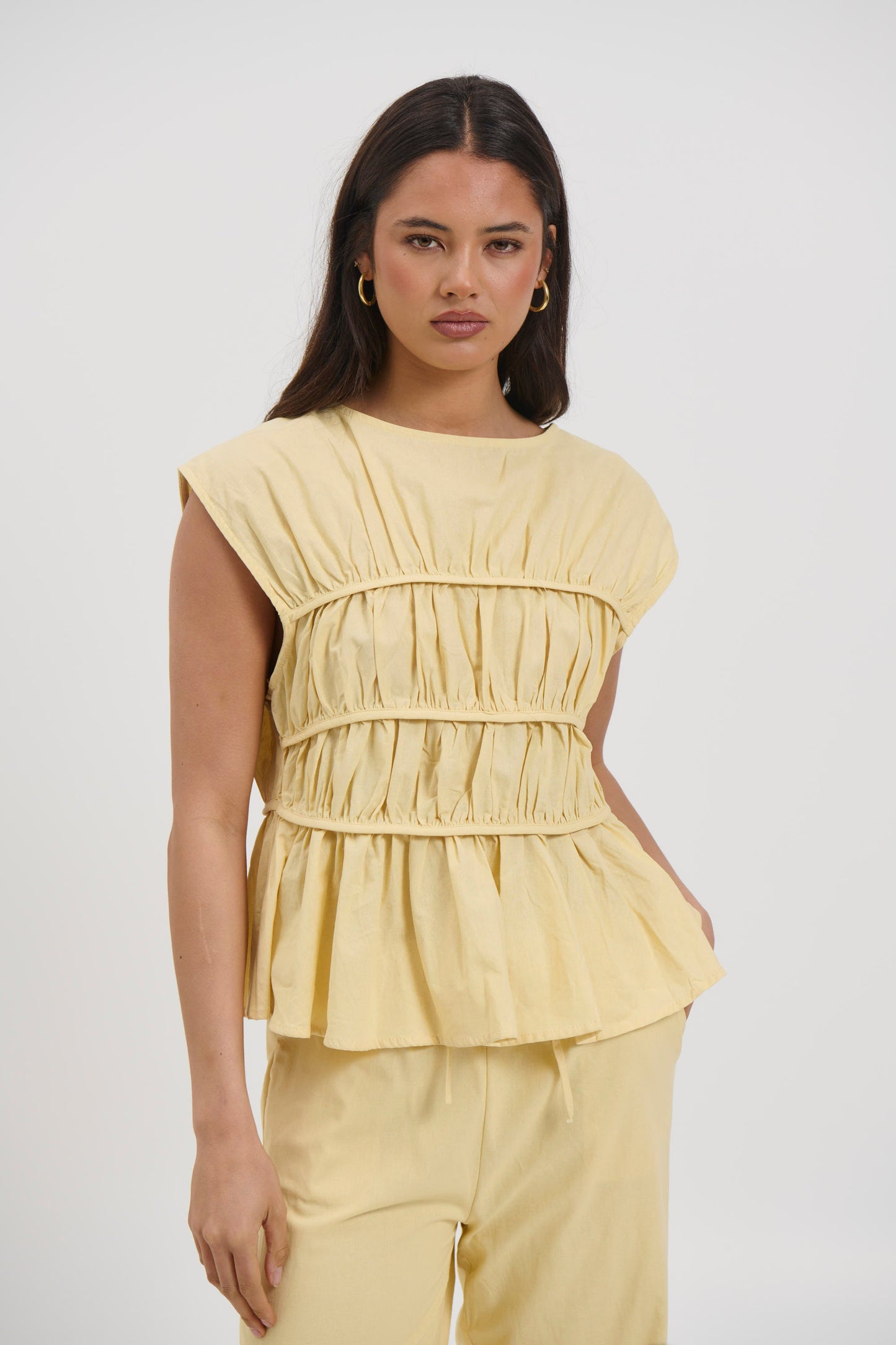Cara Set Yellow - FINAL SALE
