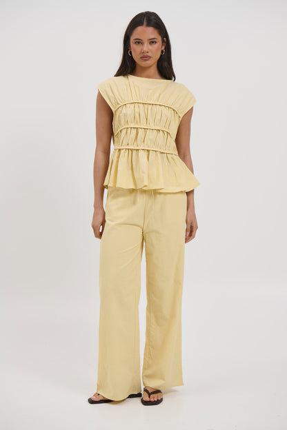 Cara Set Yellow - FINAL SALE