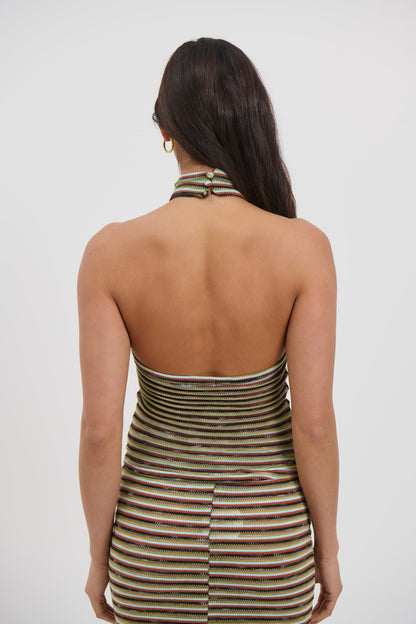 Jordy Top Blue Stripe - FINAL SALE