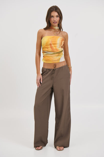 Franca Top Yellow - FINAL SALE