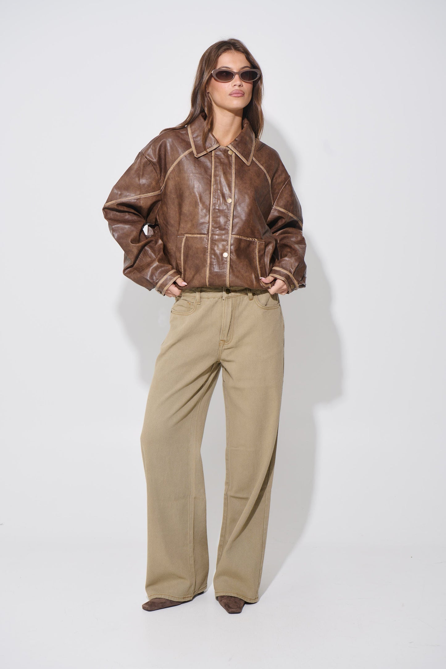 Jorja Bomber Jacket Mocha