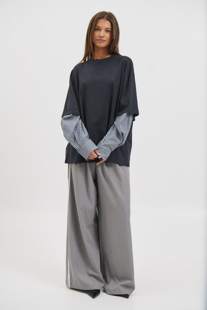 Bottega Shirt Charcoal