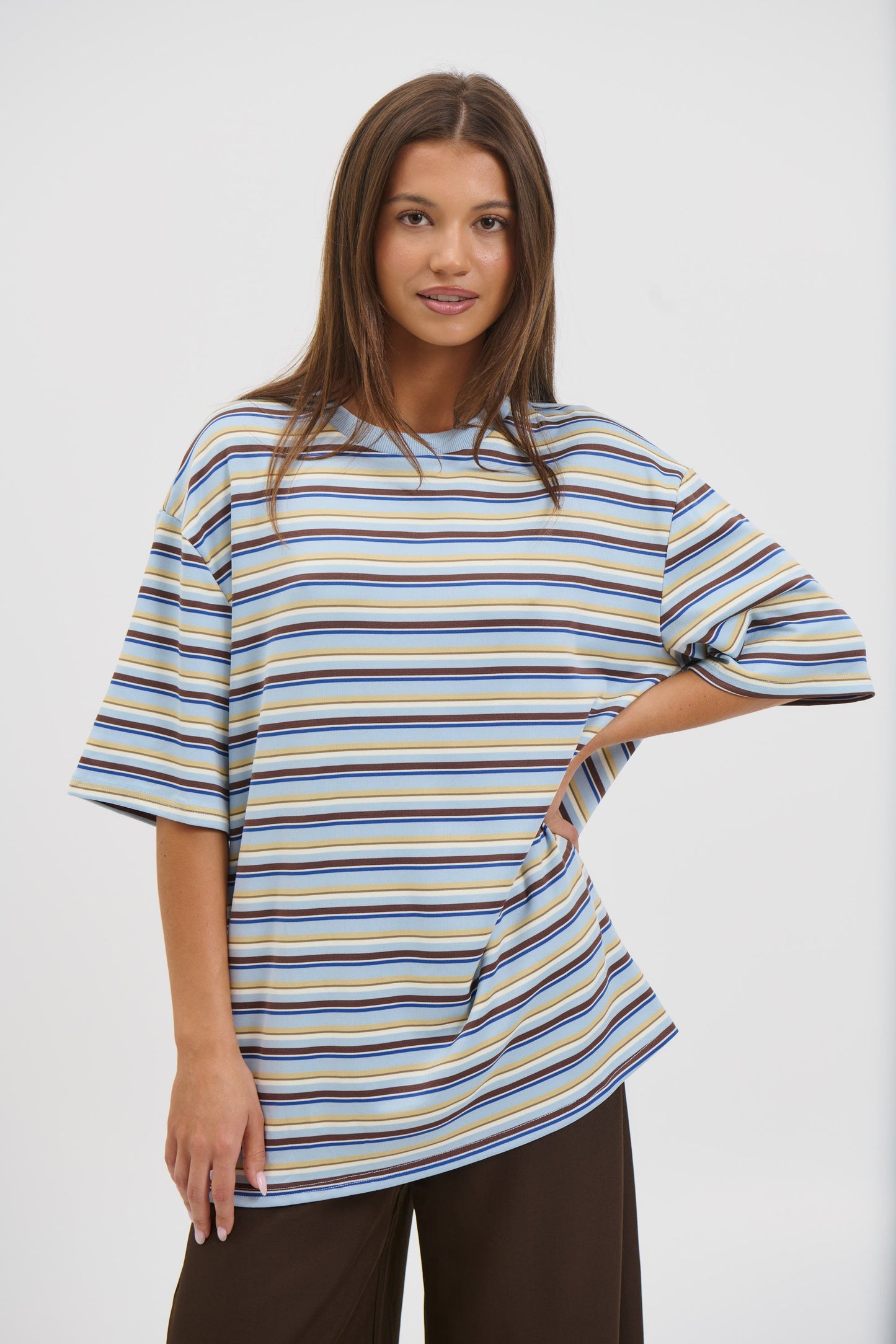 Cassandra Top Blue - FINAL SALE