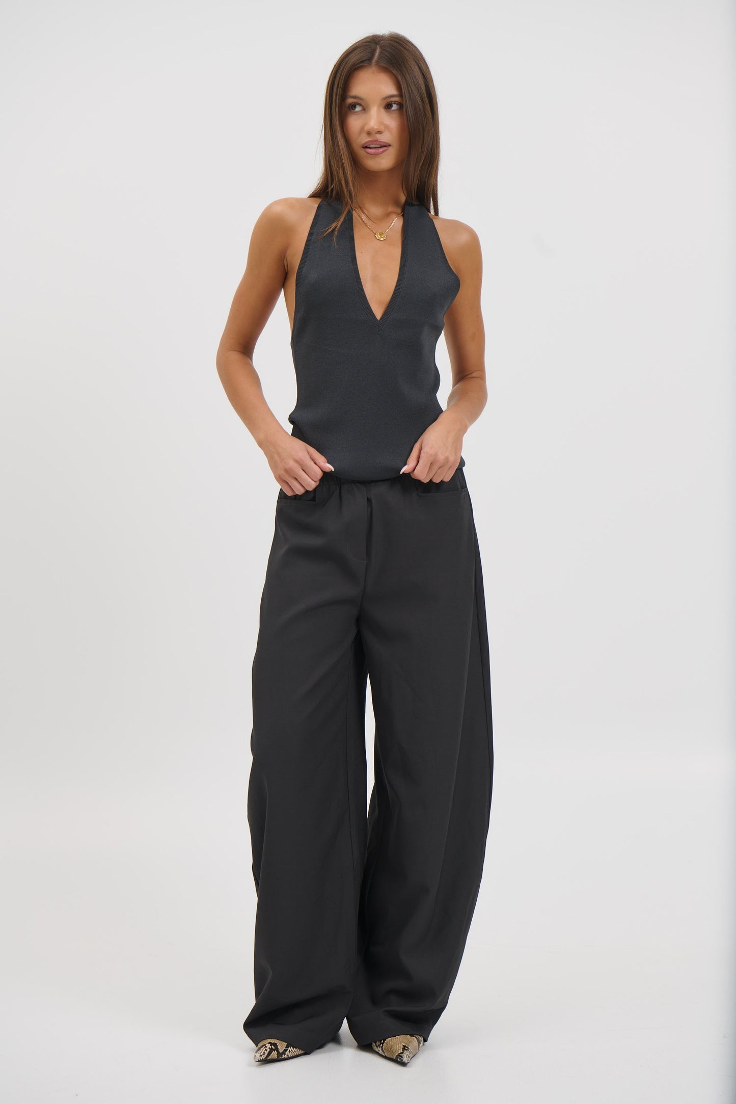 Aubrey Pant Grey