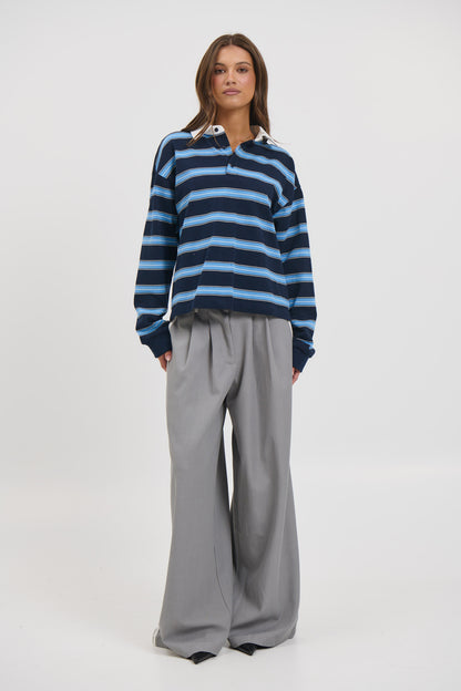 Countryside Jersey Midnight Stripe