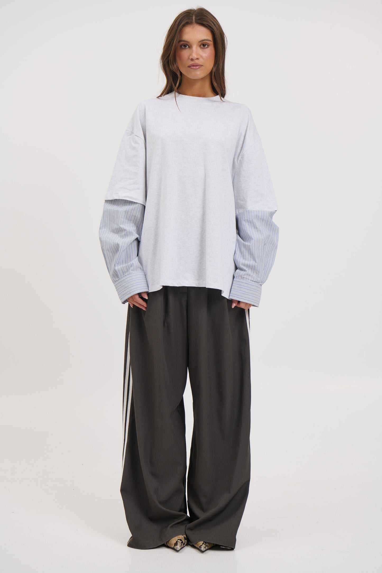Bottega Shirt Grey
